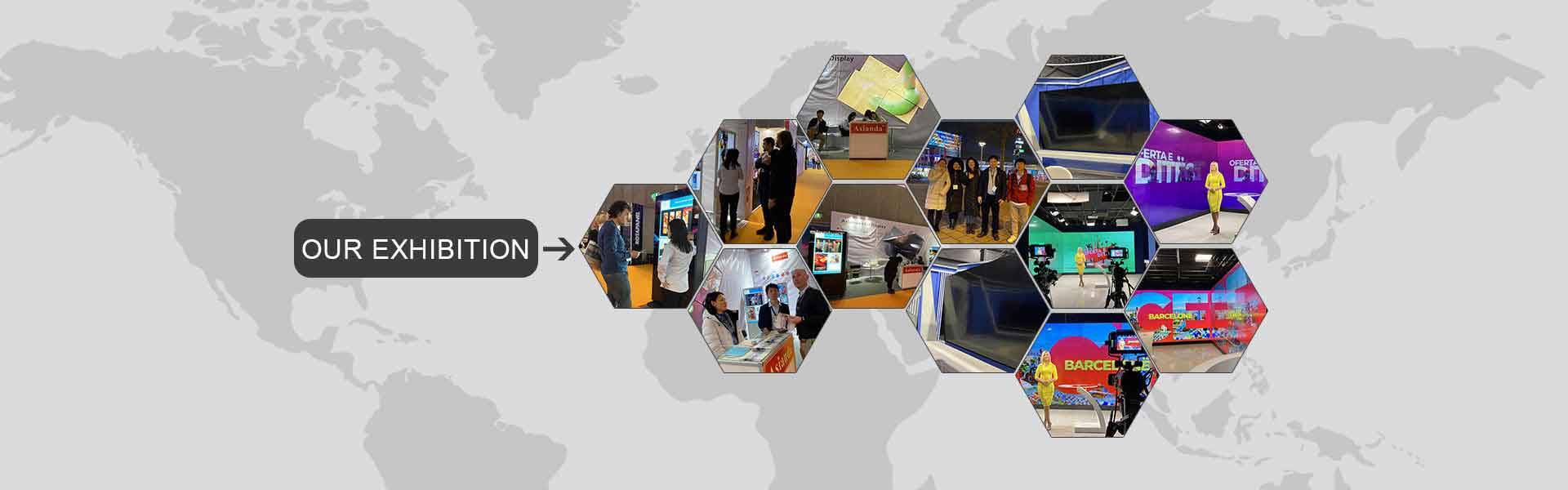 Asianda company news on the lcd video wall, touch screen kiosk and the outdoor digital signage
